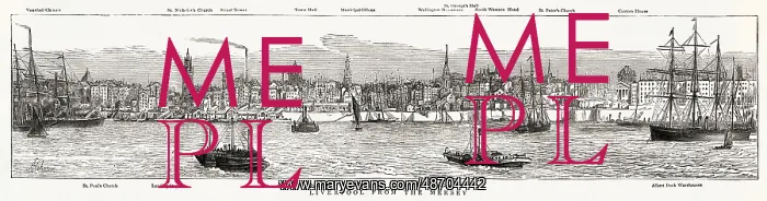 : Liverpool from the River Mersey : Liverpool from the River Mersey