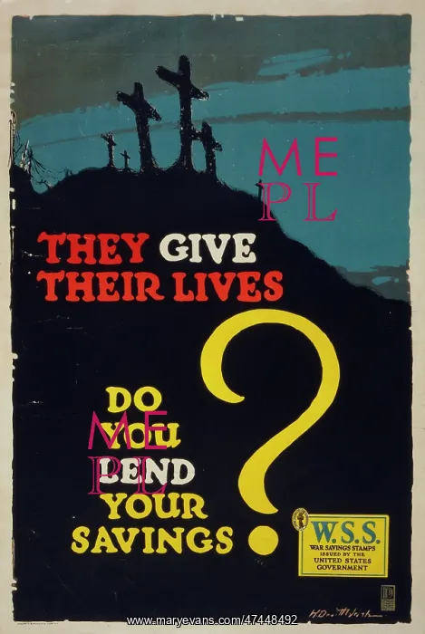: They give their lives, do you lend your savings? WSS. - War : They give their lives, do you lend your savings? WSS. - War