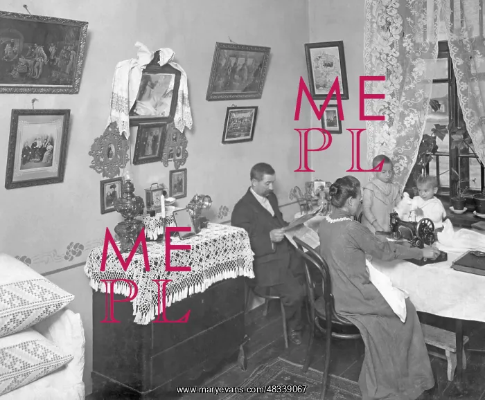 : Living room in Berlin, 1906 : Living room in Berlin, 1906