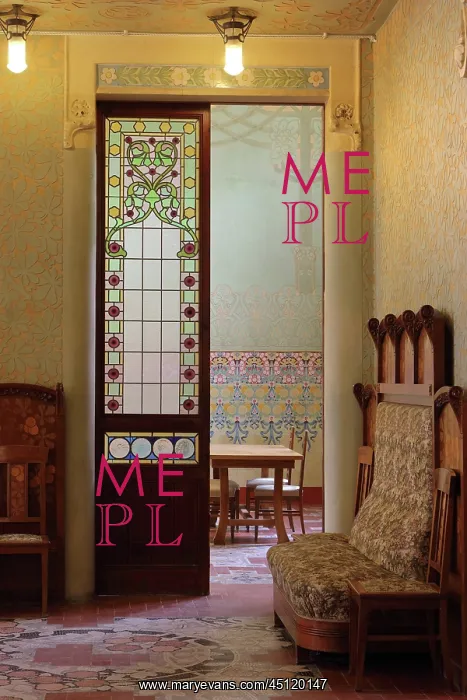 : Living room, Institut Pere Mata, Reus, Catalonia, Spain : Living room, Institut Pere Mata, Reus, Catalonia, Spain
