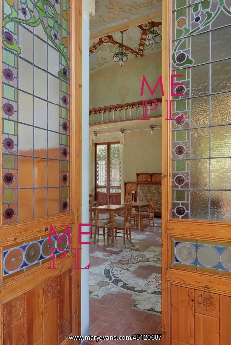 : Living room, Institut Pere Mata, Reus, Catalonia, Spain : Living room, Institut Pere Mata, Reus, Catalonia, Spain