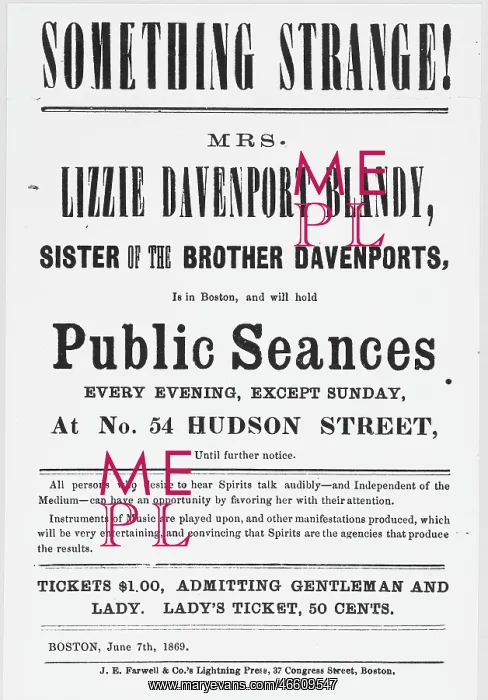 : LIZZIE DAVENPORT : LIZZIE DAVENPORT