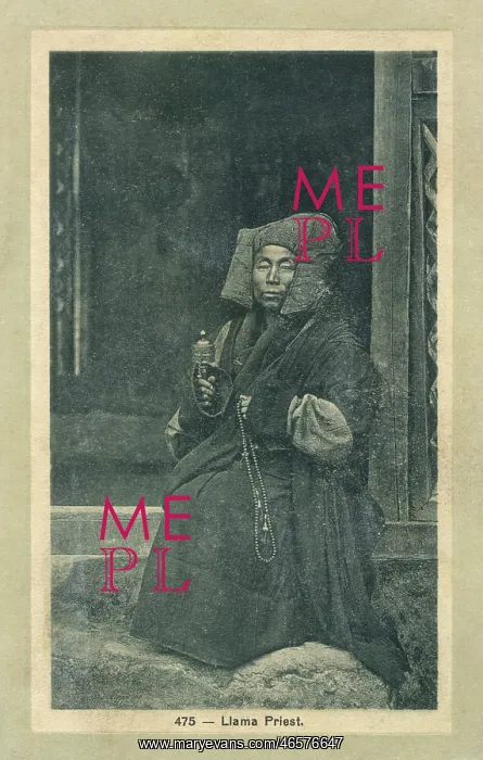  : Llama Priest, Tibet, China