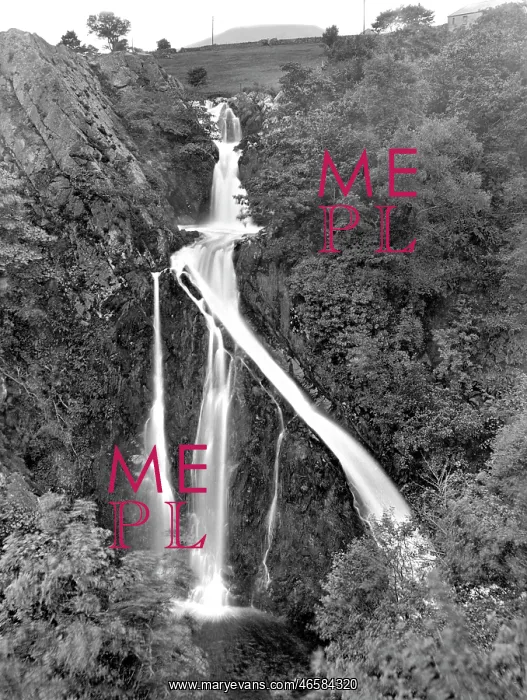  : Llanberis, Waterfall 1930
