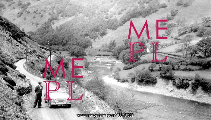  : Llandovery, Ystradffin Valley c1960
