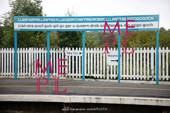 : Llanfairpwll station, Wales : Llanfairpwll station, Wales