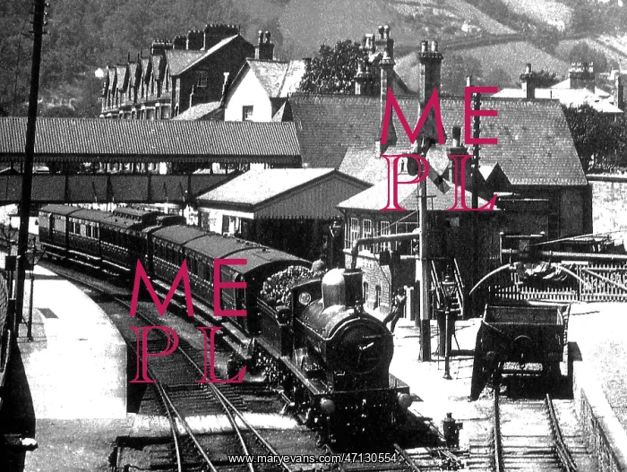  : Llangollen Railway Station, early 1900s