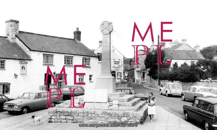  : Llantwit Major, the Cross 1966