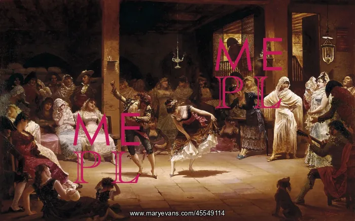 : LLOVERA BOFILL, Josep (1846-1896). A Dance of : LLOVERA BOFILL, Josep (1846-1896). A Dance of