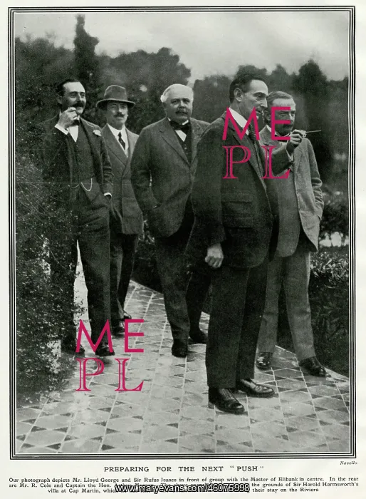 : Lloyd George on the Riviera : Lloyd George on the Riviera