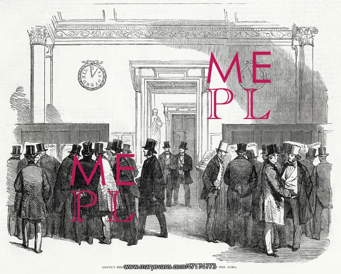 : Lloyds Merchants Room 1854 : Lloyds Merchants Room 1854