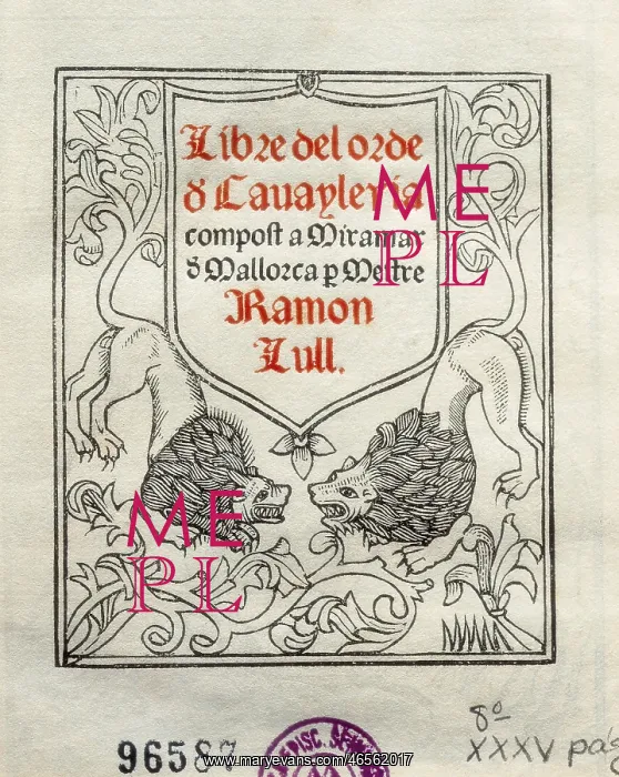 : LLULL, Ramon (1235-1315) : LLULL, Ramon (1235-1315)