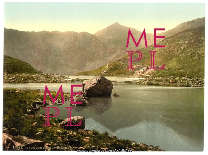 : From Llyn Llydaw, Snowdon, Wales : From Llyn Llydaw, Snowdon, Wales