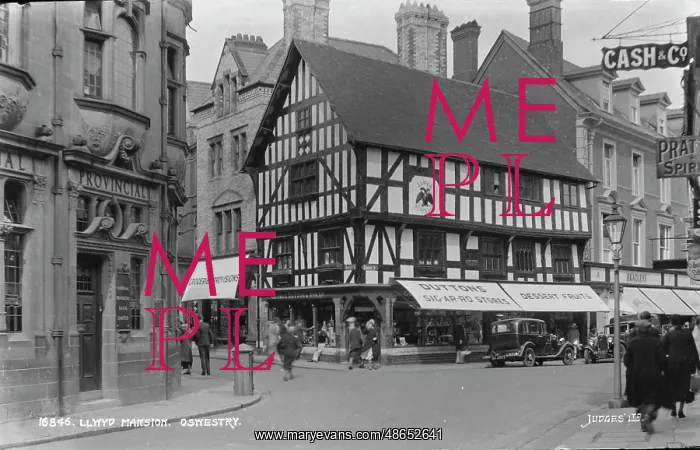 : Llywd Mansion in Oswestry : Llywd Mansion in Oswestry