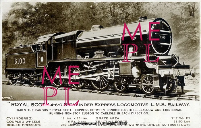 : LMS Royal Scot Class 6100 - Royal Scot : LMS Royal Scot Class 6100 - Royal Scot