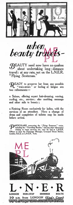 : L.N.E.R advertisement - : L.N.E.R advertisement -