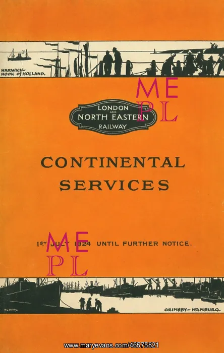 : LNER leaflet designed by H. L. Oakley : LNER leaflet designed by H. L. Oakley