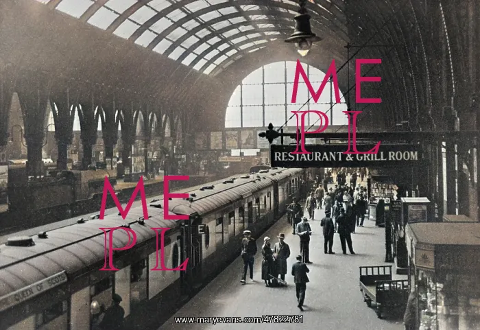 : LNER, The Queen of Scots Pullman Express - Kings Cross : LNER, The Queen of Scots Pullman Express - Kings Cross