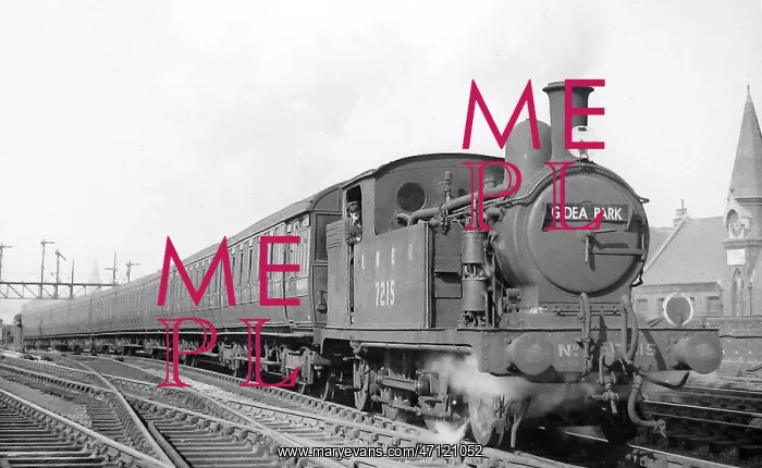  : LNER Steam Train to Gidea Park possibly 1930s