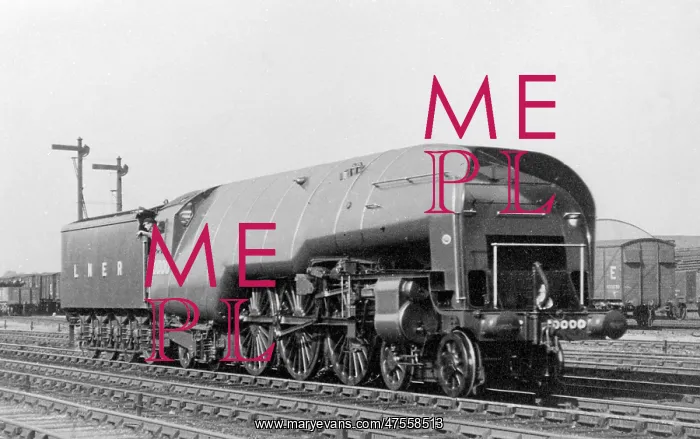  : LNER, W1 10000 Hush Hush
