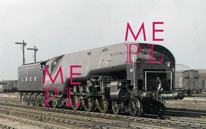  : LNER, W1 10000 Hush Hush