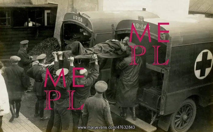: Loading an ambulance at Ramsgate Town Station : Loading an ambulance at Ramsgate Town Station