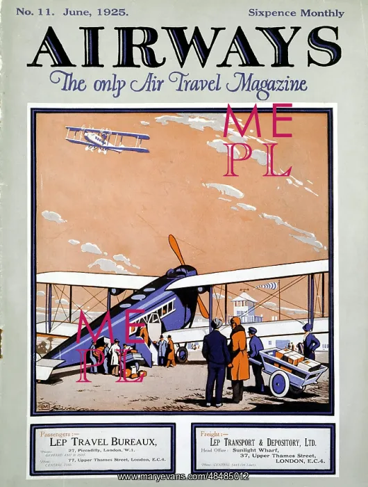: Loading a biplane with passengers and luggage : Loading a biplane with passengers and luggage