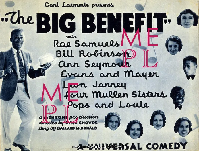 : Lobby card for The Big Benefit shows Bill ? : Lobby card for The Big Benefit shows Bill ?