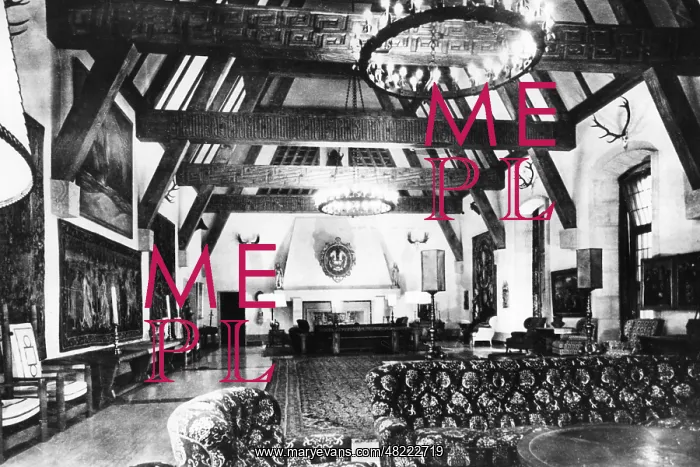 : Lobby of the Karinhall, undated : Lobby of the Karinhall, undated