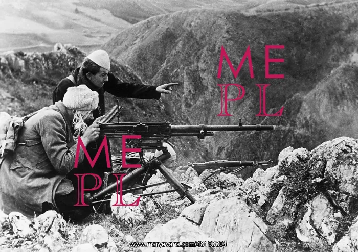 : Local allies of the Germans fighting with partisans, 1942 : Local allies of the Germans fighting with partisans, 1942