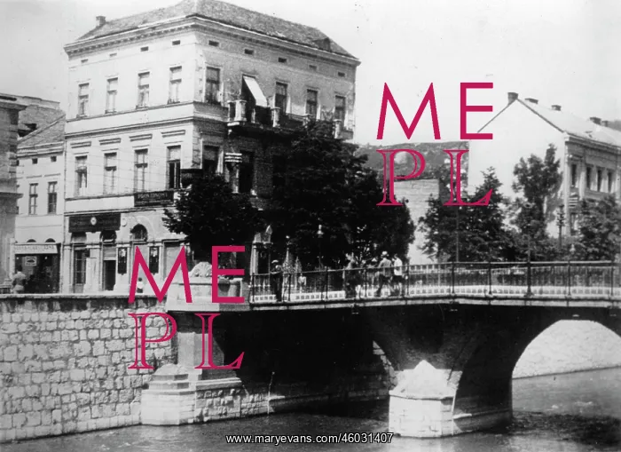 : Location of the assassination in 1914 : Location of the assassination in 1914