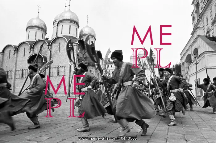  : On location for Soviet-German film The Youth of