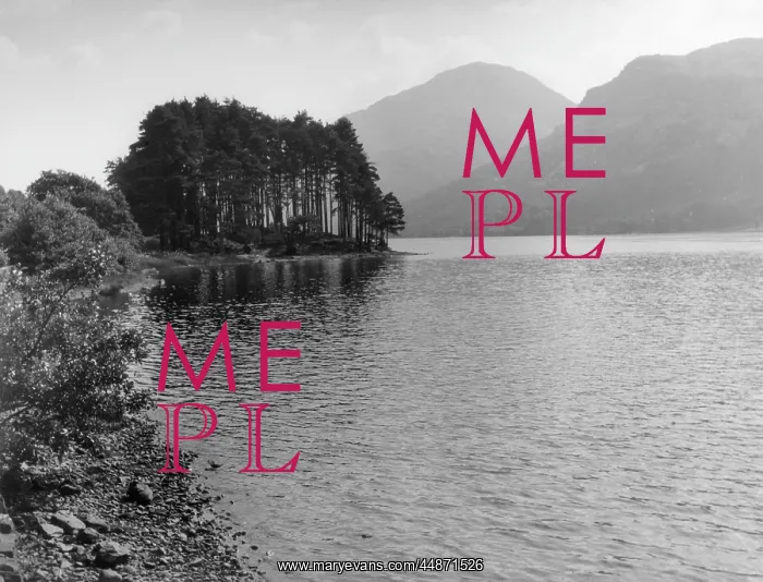  : LOCH ECK. The tranquil waters of Loch Eck, Argyllshire, Scotland