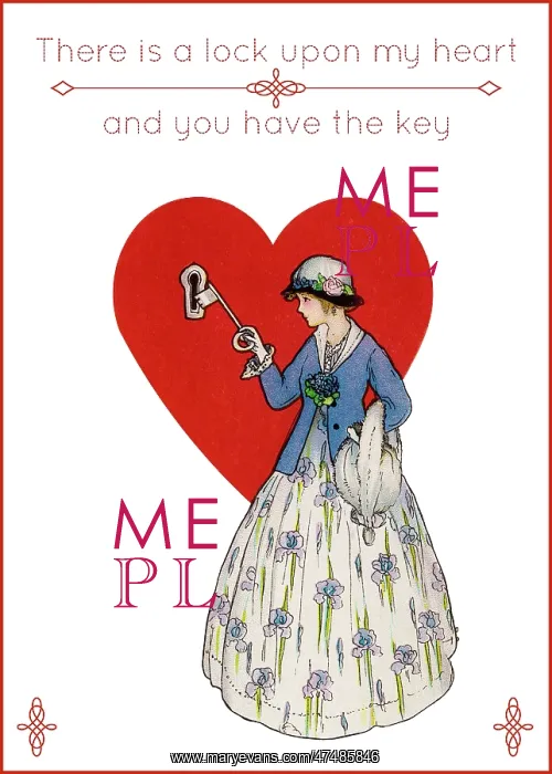 : There is a lock upon my heart - and you have the key : There is a lock upon my heart - and you have the key
