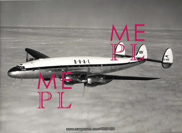 : Lockheed 049 Constellation G-AHEN Baltimore of BOAC : Lockheed 049 Constellation G-AHEN Baltimore of BOAC