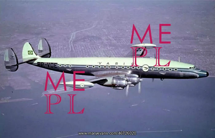 : Lockheed 1049G Super Constellation of Varig (forward vi : Lockheed 1049G Super Constellation of Varig (forward vi