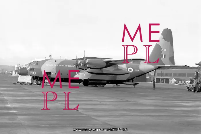 : Lockheed C-130K Hercules C.1 XV206 : Lockheed C-130K Hercules C.1 XV206