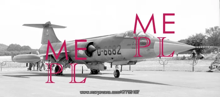 : Lockheed F-104G Starfighter D-6682 : Lockheed F-104G Starfighter D-6682