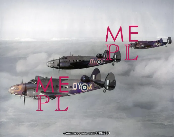 : Lockheed Hudson V trio aloft of No48 Squadron RAF.? : Lockheed Hudson V trio aloft of No48 Squadron RAF.?
