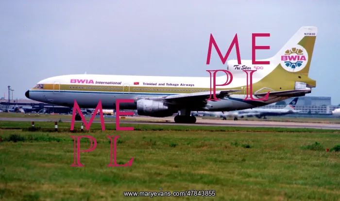 : Lockheed L-1011-500 TriStar N3140D Sunjet St. Lucia : Lockheed L-1011-500 TriStar N3140D Sunjet St. Lucia