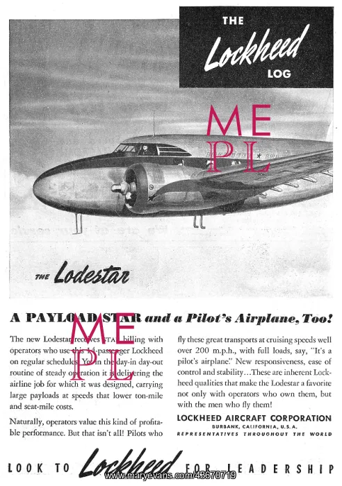  : Lockheed Lodestar