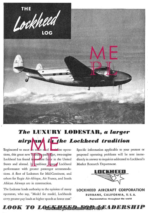  : Lockheed Lodestar