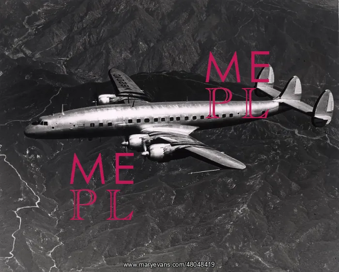 : Lockheed Model 1049 Super Constellation N6201C in flight : Lockheed Model 1049 Super Constellation N6201C in flight