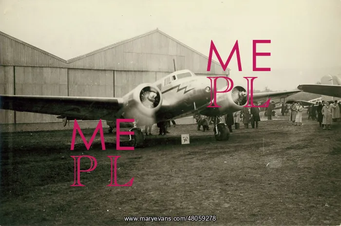 : Lockheed Model 10A Electra of British Airways : Lockheed Model 10A Electra of British Airways