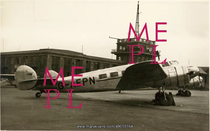 : Lockheed Model 10A Electra G-AEPN of British Airways : Lockheed Model 10A Electra G-AEPN of British Airways