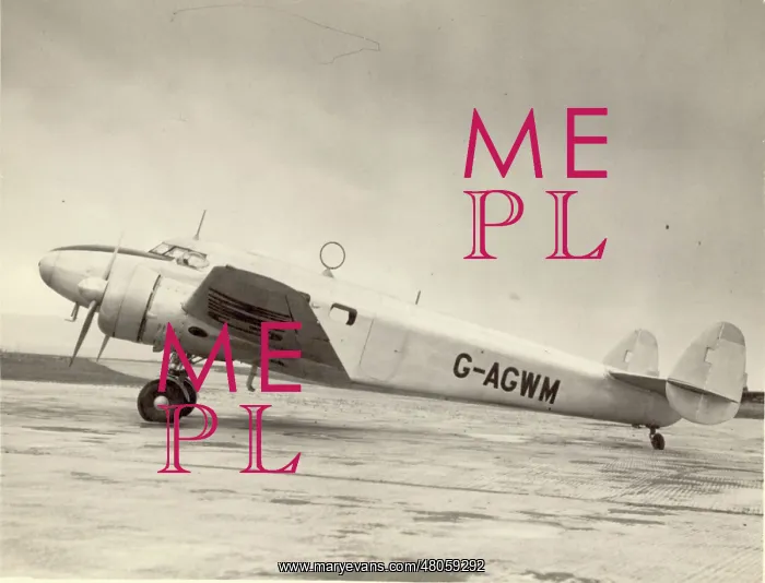 : Lockheed Model 12A Electra Junior G-AGWM : Lockheed Model 12A Electra Junior G-AGWM