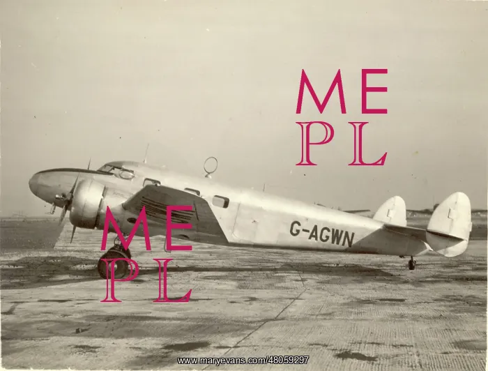 : Lockheed Model 12A Electra Junior G-AGWN : Lockheed Model 12A Electra Junior G-AGWN