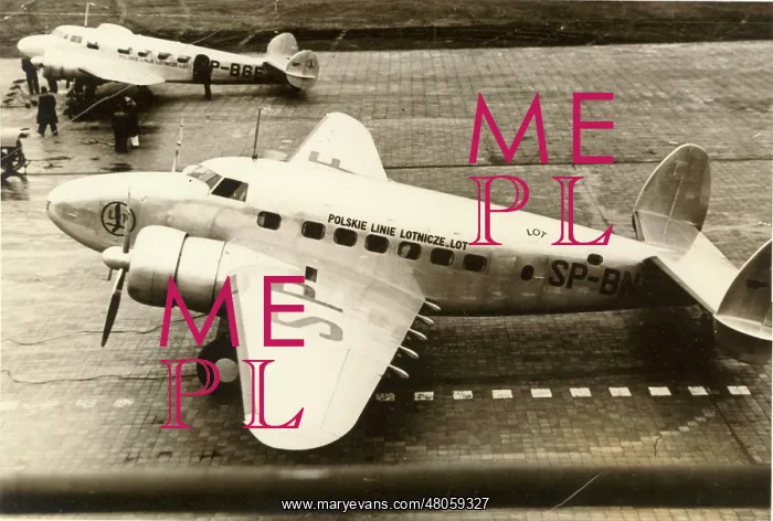 : Lockheed Model 14H Super Electra SP-BNF of LOT : Lockheed Model 14H Super Electra SP-BNF of LOT