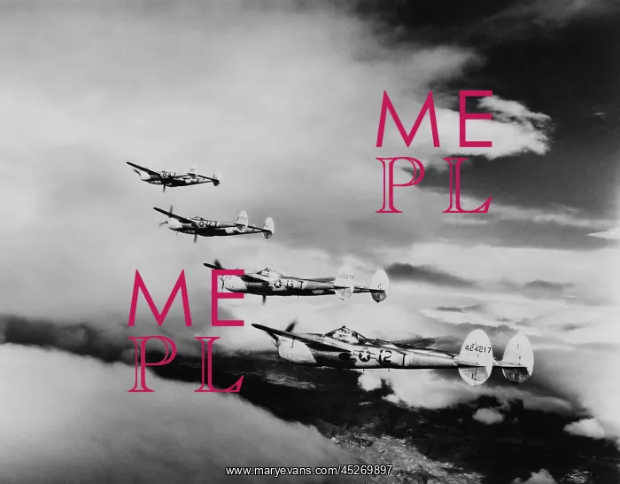 : Four Lockheed P-38 Lightnings of the 15th Air : Four Lockheed P-38 Lightnings of the 15th Air
