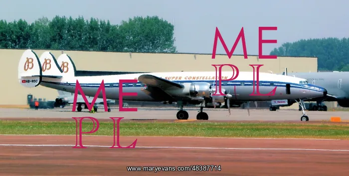 : Lockheed Super Constellation HB-RSC : Lockheed Super Constellation HB-RSC